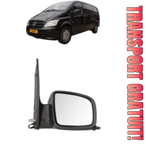 Oglinda Dreapta MERCEDES-BENZ VITO / MIXTO Van (W639) din 2003 - 2014, Auto, Reglaj electric, Completa