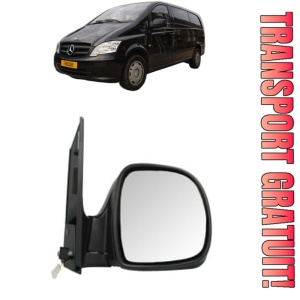 Oglinda Dreapta MERCEDES-BENZ VITO / MIXTO Van (W639) din 2003 - 2014, Auto, Reglaj electric, Completa