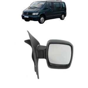 Oglinda Dreapta MERCEDES-BENZ VITO Van (W638) din 1997 - 2003, Auto, Reglaj manual, Completa - Img 2