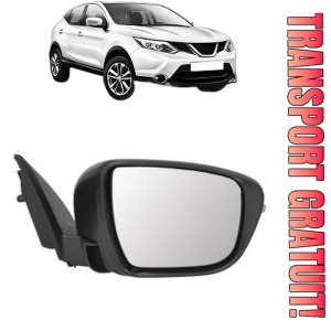 Oglinda Dreapta NISSAN QASHQAI II (J11, J11_) din 2013 - 2020, Auto, Reglaj electric, Completa