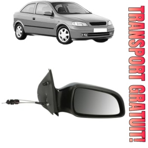 Oglinda Dreapta OPEL ASTRA G Hatchback (T98) din 1998 - 2009, Auto, Reglaj mecanic, Completa