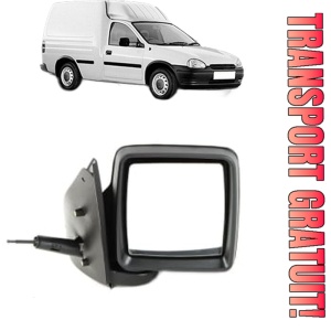 Oglinda Dreapta OPEL COMBO Box Body/MPV (71_) din 1994 - 2001, Auto, Reglaj mecanic, Completa