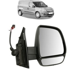 Oglinda Dreapta OPEL COMBO Box Body/MPV (X12) din 2012 - 2016, Auto, Reglaj mecanic, Completa - Img 2