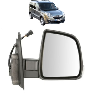 Oglinda Dreapta OPEL COMBO Tour (X12) din 2012 - 2016, Auto, Reglaj electric, Completa - Img 2