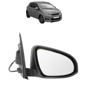 Oglinda Dreapta PEUGEOT 108 din 2014 - 2018, Auto, Reglaj electric, Completa - Img 2