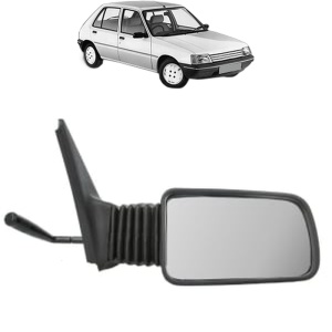 Oglinda Dreapta PEUGEOT 205 I (741A/C) din 1983 - 1987, Auto, Reglaj mecanic, Completa - Img 2
