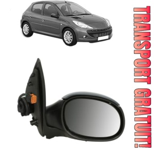 Oglinda Dreapta PEUGEOT 206+ (2L_, 2M_) din 2009 - 2013, Auto, Reglaj electric, Completa