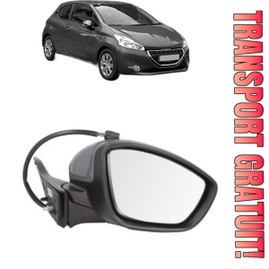 Oglinda Dreapta PEUGEOT 208 Hatchback Van (CR_) din 2013 - 2019, Auto, Reglaj electric, Completa