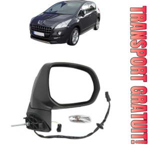 Oglinda Dreapta PEUGEOT 3008 I MPV (0U_) din 2009 - 2016, Auto, Reglaj electric, Completa