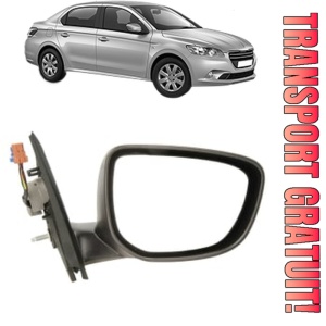 Oglinda Dreapta PEUGEOT 301 din 2012 - 2018, Auto, Reglaj mecanic, Completa