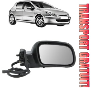 Oglinda Dreapta PEUGEOT 307 (3A/C) din 2000 - 2012, Auto, Reglaj electric, Completa
