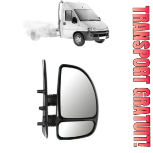 Oglinda Dreapta PEUGEOT BOXER Platform/Chassis (244) din 2001 - 2006, Auto, Reglaj manual, Completa