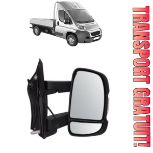 Oglinda Dreapta PEUGEOT BOXER Platform/Chassis din 2006 - 2023, Auto, Reglaj manual, Completa