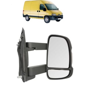 Oglinda Dreapta PEUGEOT BOXER Van din 2006 - 2023, Auto, Reglaj manual, Completa - Img 2