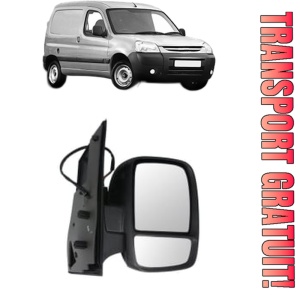 Oglinda Dreapta PEUGEOT PARTNER Box Body/MPV din 2008 - 2016, Auto, Reglaj electric, Completa