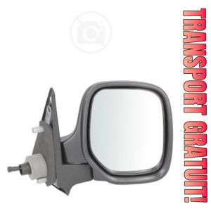Oglinda Dreapta PEUGEOT PARTNER din 1996 - 2023, Auto, Reglaj mecanic, Completa