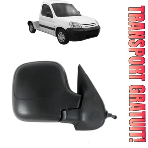 Oglinda Dreapta PEUGEOT PARTNER Platform/Chassis (5_, G_) din 1997 - 2008, Auto, Reglaj mecanic, Completa
