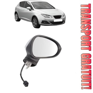 Oglinda Dreapta SEAT IBIZA IV (6J5, 6P1) din 2008 - 2017, Auto, Reglaj electric, Completa
