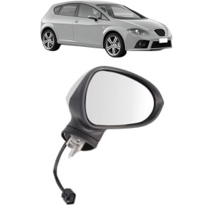 Oglinda Dreapta SEAT LEON (1P1) din 2005 - 2013, Auto, Reglaj electric, Completa - Img 2