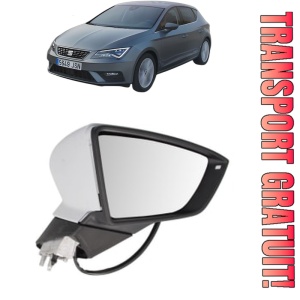 Oglinda Dreapta SEAT LEON Hatchback Van (5F1) din 2015 - 2020, Auto, Reglaj electric, Completa