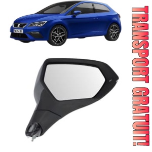Oglinda Dreapta SEAT LEON (KL1, KLG) din 2019 - 2024, Auto, Reglaj electric, Completa