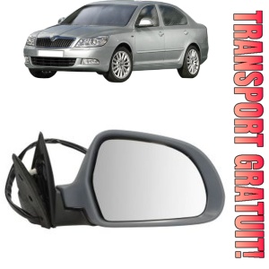 Oglinda Dreapta SKODA OCTAVIA II (1Z3) din 2004 - 2013, Auto, Reglaj electric, Completa