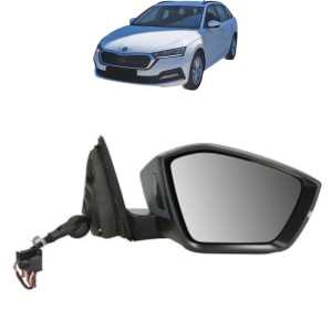 Oglinda Dreapta SKODA OCTAVIA IV Combi (NX5, PV5) din 2019 - 2024, Auto, Reglaj electric, Completa - Img 2