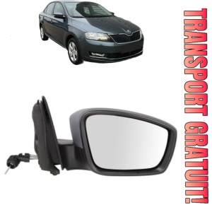 Oglinda Dreapta SKODA RAPID (NH3, NK3, NK6) din 2012 - 2022, Auto, Reglaj mecanic, Completa