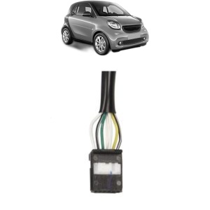 Oglinda Dreapta SMART FORTWO Coupe (453) din 2014 - 2017, Auto, Reglaj electric, Completa - Img 2