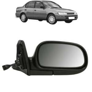 Oglinda Dreapta TOYOTA COROLLA (_E10_) din 1992 - 1997, Auto, Reglaj mecanic, Completa - Img 2