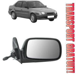 Oglinda Dreapta TOYOTA COROLLA (_E11_) din 1995 - 2002, Auto, Reglaj mecanic, Completa