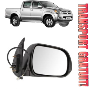 Oglinda Dreapta TOYOTA HILUX VII Pickup (_N1_, _N2_, _N3_) din 2004 - 2015, Auto, Reglaj electric, Completa