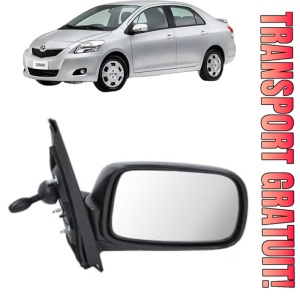 Oglinda Dreapta TOYOTA YARIS / VIOS Saloon (_P9_) din 2005 - 2013, Auto, Reglaj mecanic, Completa