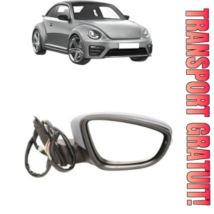 Oglinda Dreapta Volkswagen BEETLE (5C1, 5C2) din 2011 - 2019, Auto, Reglaj electric, Completa
