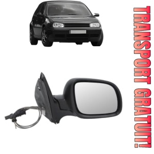 Oglinda Dreapta Volkswagen GOLF IV Van (1J1) din 1997 - 2004, Auto, Reglaj mecanic, Completa