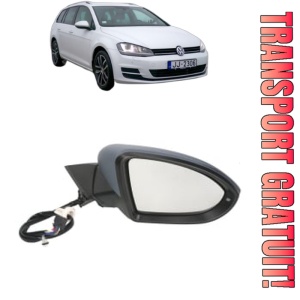 Oglinda Dreapta Volkswagen GOLF VII Variant (BA5, BV5) din 2013 - 2021, Auto, Reglaj electric, Completa