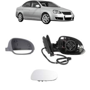 Oglinda Dreapta Volkswagen JETTA III (1K2) din 2004 - 2010, Auto, Reglaj electric, Completa - Img 2