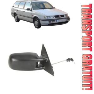 Oglinda Dreapta Volkswagen PASSAT B3/B4 (315, 3A5) din 1989 - 1996, Auto, Reglaj mecanic, Completa