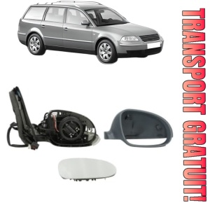 Oglinda Dreapta Volkswagen PASSAT B5.5 Variant (3B6) din 2000 - 2005, Auto, Reglaj electric, Completa