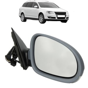 Oglinda Dreapta Volkswagen PASSAT B6 Variant (3C5) din 2005 - 2011, Auto, Reglaj electric, Completa - Img 2
