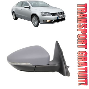 Oglinda Dreapta Volkswagen PASSAT B7 (A32, A33) din 2011 - 2020, Auto, Reglaj electric, Completa