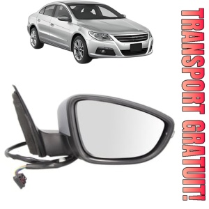 Oglinda Dreapta Volkswagen PASSAT CC B6 (357) din 2008 - 2012, Auto, Reglaj electric, Completa