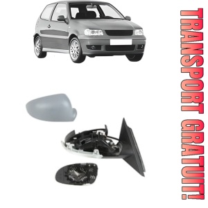 Oglinda Dreapta Volkswagen POLO (6N2) din 1999 - 2001, Auto, Reglaj electric, Completa