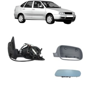 Oglinda Dreapta Volkswagen POLO III CLASSIC (6V2) din 1995 - 2002, Auto, Reglaj electric, Completa - Img 2