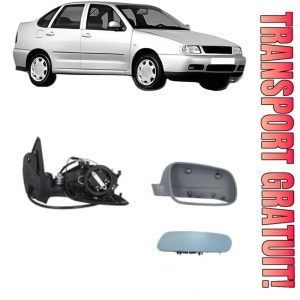 Oglinda Dreapta Volkswagen POLO III CLASSIC (6V2) din 1995 - 2002, Auto, Reglaj electric, Completa
