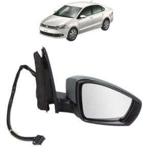 Oglinda Dreapta Volkswagen POLO V Saloon (602, 604, 612, 614) din 2010 - 2022, Auto, Reglaj electric, Completa - Img 2