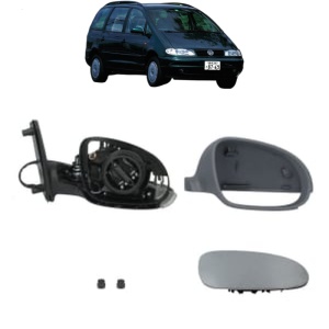 Oglinda Dreapta Volkswagen SHARAN Box Body/MPV (7M_) din 1996 - 2010, Auto, Reglaj electric, Completa - Img 2
