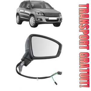 Oglinda Dreapta Volkswagen TIGUAN (5N_) din 2007 - 2018, Auto, Reglaj electric, Completa