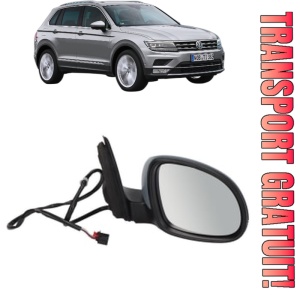 Oglinda Dreapta Volkswagen TIGUAN SUV Van (AD1) din 2016 - 2020, Auto, Reglaj electric, Completa