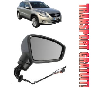 Oglinda Dreapta Volkswagen TIGUAN VAN (5N_) din 2007 - 2018, Auto, Reglaj electric, Completa
